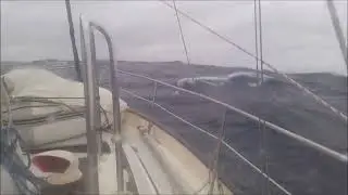 Переход Santa Maria (A&ccedil;ores ) -  Porto Santo (Madeira). Неудачный.