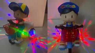 Işıklı bisikletli pepee oyuncak