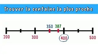 la centaine la plus proche à un nombre - ce1- ce2