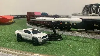 Review: Matchbox Toyota Tacoma And Skybusters SpaceX Falcon Heavy￼ ￼Launch Vehicle Rocket