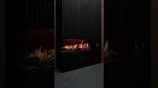 Vision e-Line Solus ix15 ultra realistic panoramic electric fire