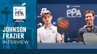 JW Johnson and Dylan Frazier - Men's Doubles Finalists Interview