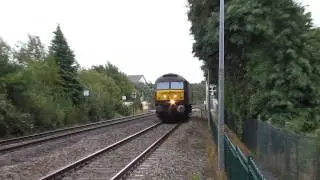 47237 through Kidwelly on 0Z39 working from Bristol Temple Meads to Carmarthen