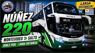 🚍PBS UY🚍 ‖NUÑEZ 220‖ ⁋MARCOPOLO PARADISO NEW G7 1800 DD VOLVO B430R⁋