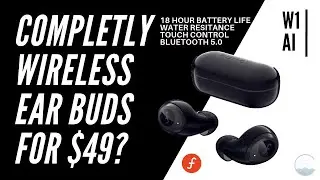 Completely Wireless Bluetooth 5.0 Ear Buds for $49? | Funcl W1/AI Headphone Review!