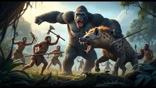 Epic Showdown | King Kong and the Homo habilis group ambushed the ancient hyena