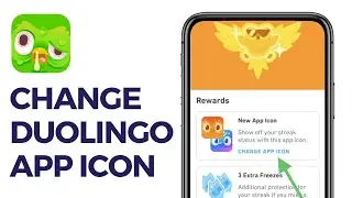 Как изменить значок приложения Duolingo | Почему значок Duolingo грустный и уставший? | Новый зна...