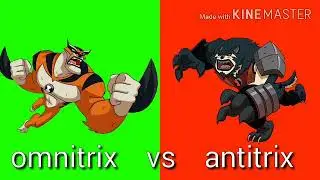 Ben10 Aliens vs kevin11 anti aliens (Reboot omnitrix vs antitrix)