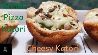 Bread Pizza Katori | Bread Katori | Pizza Katori | Cheesy Katori