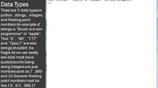 Learning Python for Non-Programmers Chapter 1
