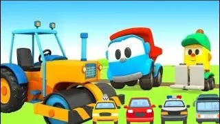 Street vehicles for kids. Cars' cartoons & car animation compilation.