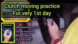 How to release clutch smoothly in car | Half clutch control technique | YouPilot