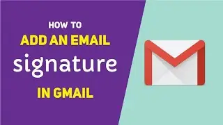#MeeKosam #How to add signature in Gmail #gmail
