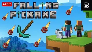 🔴Minecraft Falling Picaxe #shorts #fallingpicaxe