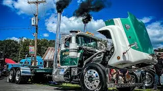 1975 Mack R700 Wizard Wagon V8 Diesel Lots Of Smoke Straight Piped Loud