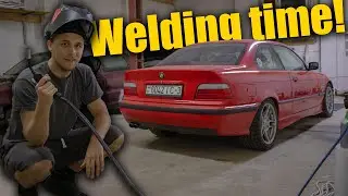 Swapping 330i e46 brakes into 328i e36 coupe - Brake swap pt4