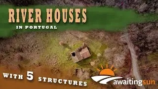 Two Old Stone Houses by a River | Open Land with Mountain Views in Sortelha, Portugal