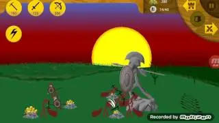 Stick War part 3 / 40 De Arcași VS Spartani!!!!!
