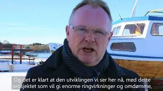 Fiskeriminister Per Sandberg bes&oslash;ker Aukra Maritime