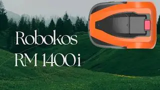 Robokos  RM 1400i. Кратко. #robokos  #robomower #роботгазонокосилка#робокос