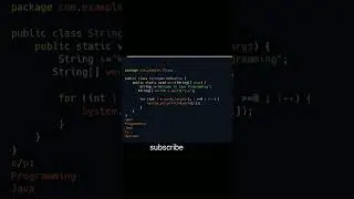 split sentence into words in Java #code #java #programming #developers #shortsvideo #shorts #reels