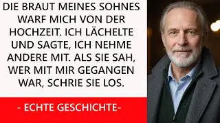 Die Braut meines Sohnes schrie auf der Hochzeit： „Raus hier!“ Ich ging, aber nicht allein