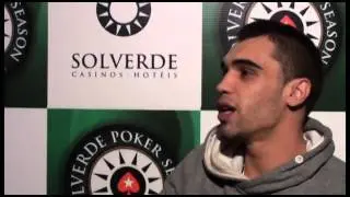 Entrevista com Cesario Andrade Vencedor da Etapa 3 da Solverde Poker Season 2015