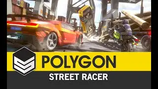 Polygon Street Racer Pack - (Trailer) 3D Low Poly Art for Games by #SyntyStudios