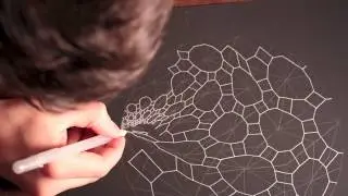 Accretion Disc Geometric ASMR Drawing