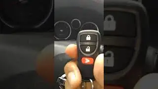 Comp reprogramar control remoto en Nissan Sentra 2010