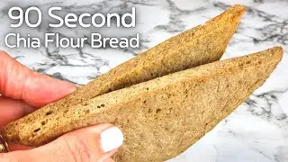90-Second Keto Bread Recipe with Chia Flour