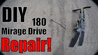 Hobie Mirage Drive 180 Pull Cord DIY FiX!!