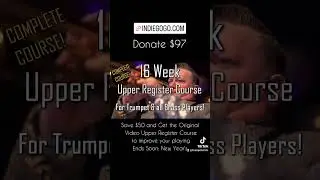 Get this original 16 week video upper register course from 2009 here on sale #trumpetsizzle #trumpet