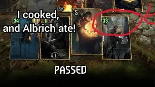 Gwent | My Most Consistent Albrich Deck! | He Ate Too Much He Started Vomiting Boosts At Round 3!