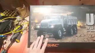 CROSS RC URAL 6x6 1/12. Part 1. Урал 6х6 на радиоуправлении. Часть 1