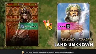 Age of Mythology Retold | Skirmish | 1v1 | Land Unknown | No Commentary