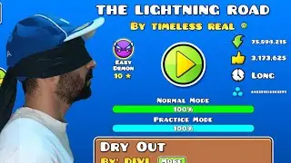 Geometry Dash: Blindfolded &mdash; The Lightning Road Level