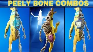 BEST PEELY BONE COMBOS IN FORTNITE | Peely Bone Overview & Combos | Halloween Combos 2020