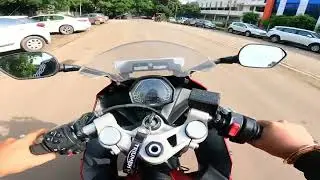 Triumph Daytona 660 First Ride❤️is it better than CBR650r..? #viralvideo #newvlog