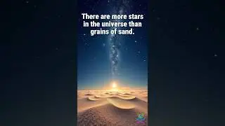 There are MORE STARS in the universe than grains of SAND on the beaches! ⭐ #shorts