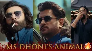 Sandeep Reddy Vanga and MS Dhoni 🔥👌 Latest AD SCENE | #Emotorad #sandeepreddyvanga