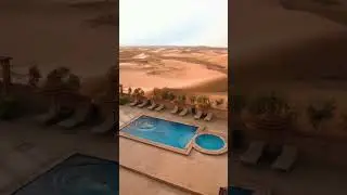 Would you stay in this desert hotel? 😍🏜 #shorts #travel #morocco #hotel #luxury #luxurylifestyle