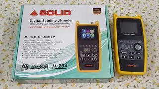 solid sf 630tv || tv वाला सैटेलाइट फाइंडर || solid SF 630 tv satellite finder || digital finder