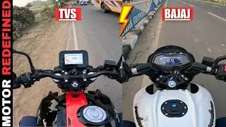 Finally 2026 TVS Apache RTR 200 4V TFT Model Vs Bajaj Pulsar NS200 Ride Comaprison.