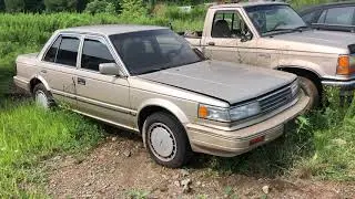Nissan Maxima 1988 года продан на металлолом