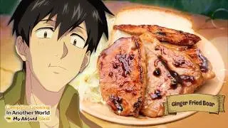 I Made Ginger Fried Boar from Campfire Cooking in Another World