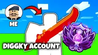 I Hacked Diggky Account to Play RANKED... (Roblox Bedwars)