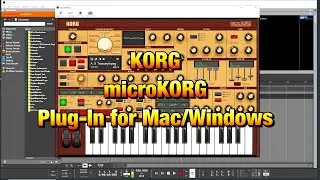 KORG microKorg Plug-In for Mac & Windows - Classic Iconic Synth - The BIG Sound Test