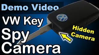 VW Car Key Spy Camera DEMO
