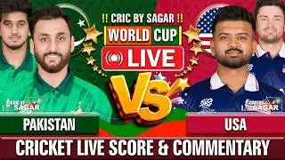 Pakistan vs United States of America | PAK vs USA | Cricket Live Score & Commentary